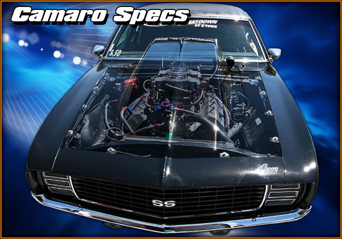 Drag Racing Camaro Build Up Specs